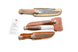 (3) Knives and Hatchet