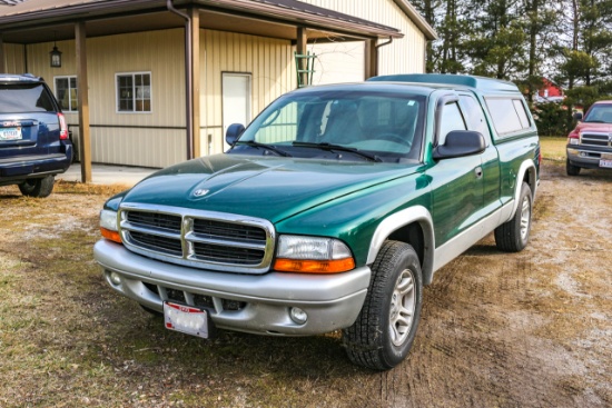 2003 Dodge Dakota SLT, Forest Green