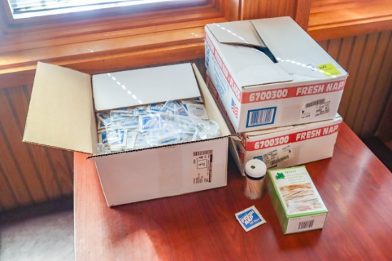 (3) Boxes of Moist Towelettes