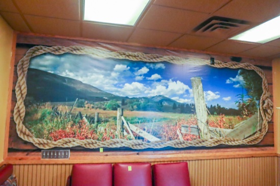 Canvas Wall Art, 13'.6"x5'.5"