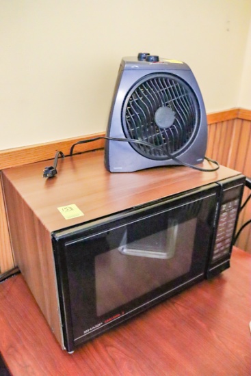 Sharp Microwave and Portable Heater