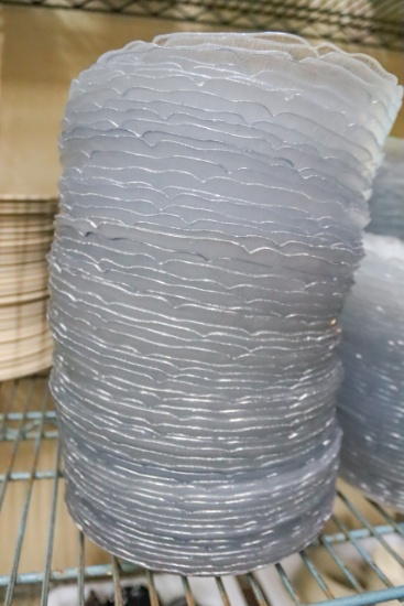 (Approx. 60) Plastic Salad Plates