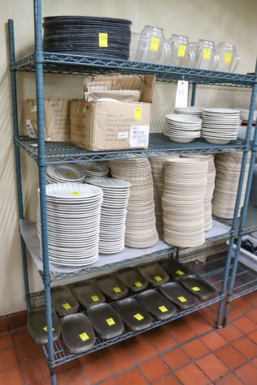 4-Shelf Shelving Metal Unit