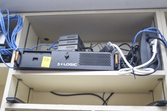 Security Camera System w/ 9 Cameras, one exterior, 3xLogic