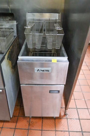 Anets 2-Basket Deep Fryer