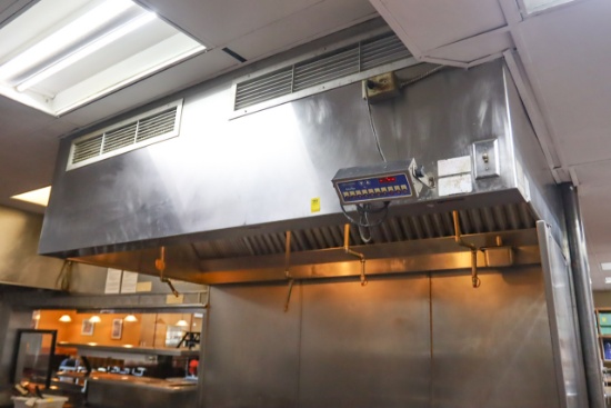 8'4" x 54" deep Hood System