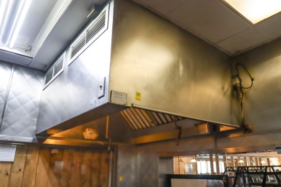 5' x 54" deep Hood System