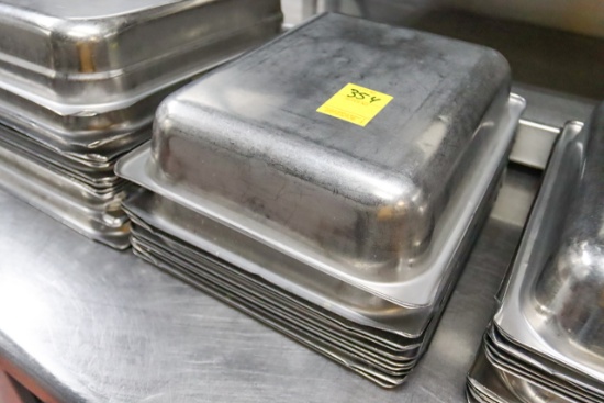 Stack of SS 1/2 Pans