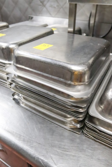 Stack of SS 1/2 Pans
