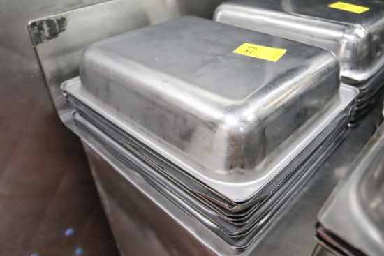 Stack of SS 1/2 Pans