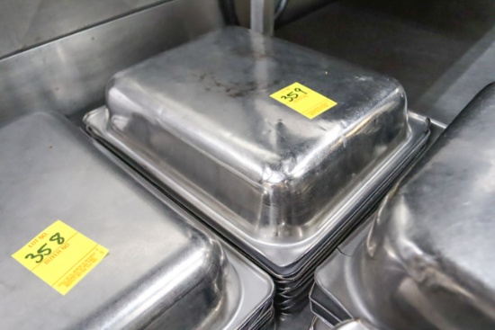 Stack of SS 1/2 Pans