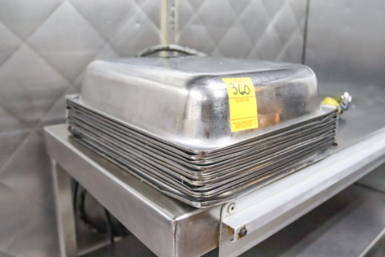 Stack of SS 1/2 Pans
