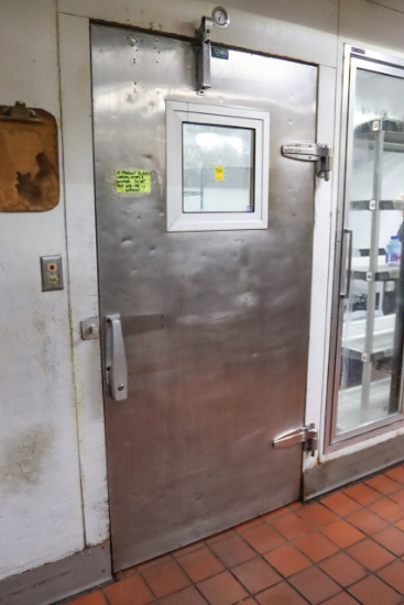 (2) Walk in Freezer Doors; 3-Door Glass Freezer Doors (Doors Only)