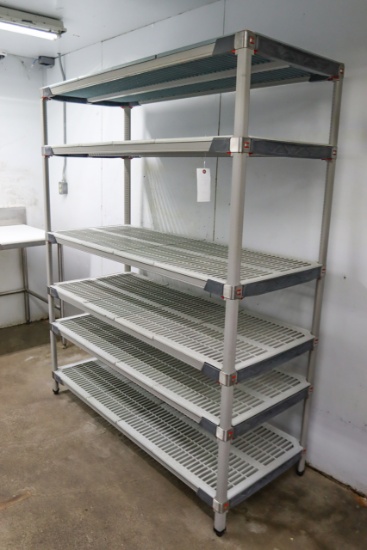 Plastic 5-Tier Shelving Unit