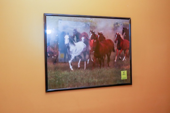 16x20" Print of Horses