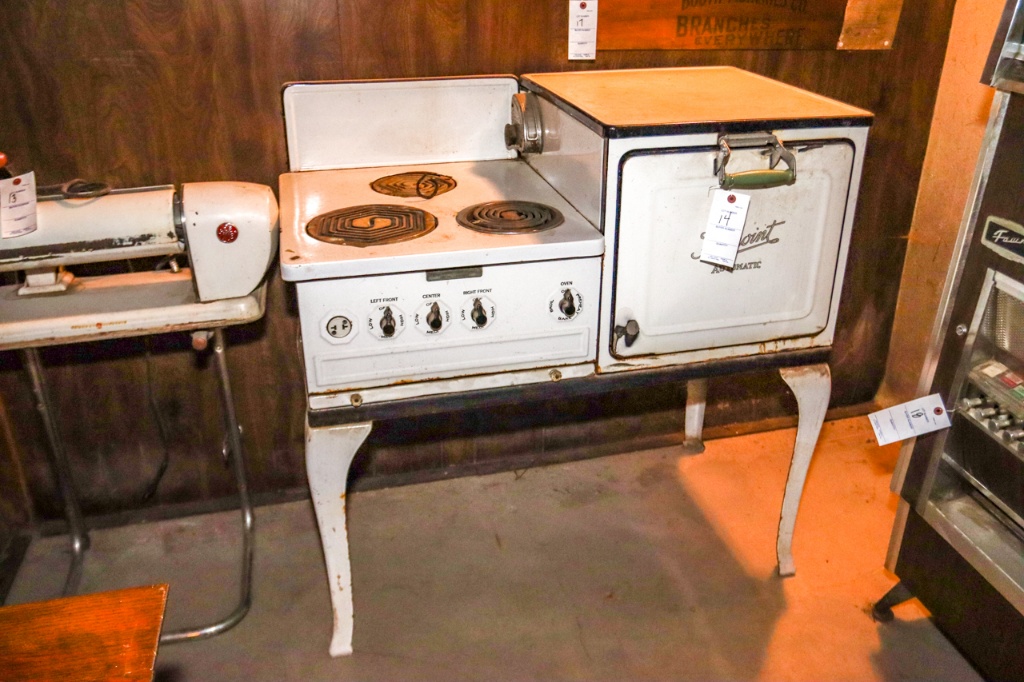 1960's hotpoint electric stove