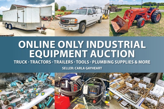 Gayheart Online Industrial Equipment Auction - TERMS & CONDITIONS (DO NOT BID ON THIS LOT)
