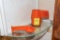 Tupperware Orange measuring cups and spoons