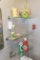 Contents of Half Bath (décor and pictures only / no fixtures)