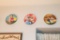12 Collector Plates with Hangers