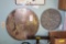 2 Large Music Box Discs