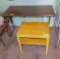 Work table 48x24 (height adjusts) and side table 24x18