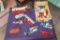 Box of Firetrucks Police and First Responder toys