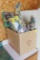 2 NOS GI Joes and Large box of GI Joe materials and GI Joe
