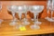 8 Gorham Crystal Champagne Glasses