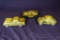 3 Vintage Cast Iron Banks