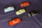 Flat of Vintage Die Cast Cars and Trucks