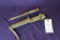 Military Style knife in sheath
