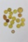 Assortment of tokens, bridge token, pressed penny