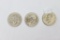 3 Liberty Silver Dollars 1971, 1972 and 1976