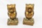 Brass Owl Bookends