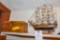 Small Wood box and ship