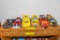 6 Nascar and Racecars on top of bookshelf