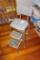 Vintage Metal Step Stool