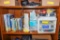 Books Light Kleenex and storage drawers