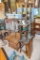 Wicker Rocking Chair, 3 nesting tables, Oak side table, smalll side table
