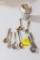 Baby Silverware and tin measuring cup