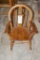 Childs Oak Rocking Chair