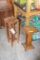 2 Oak Plant Stands