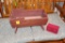 Vintage Doll cradle and ornate box