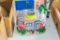 Flamingo Camping trailer cookie jar