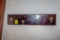 Chalkboard Coat Rack Flamingo Plate