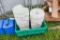 Tote with 5 Gallon Buckets