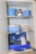 Hall Pyrex and other items in cabinet