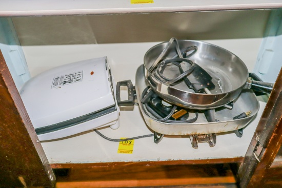 Frying Pans and Grilling Machine