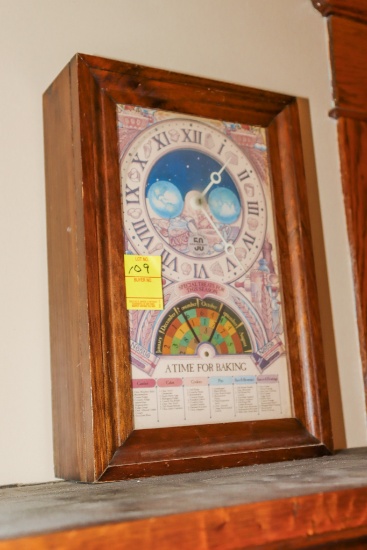 A Time For Baking Clock